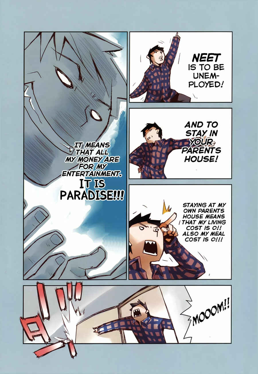 Page 4 Chapter 0 Sora no Shita Yane no Naka