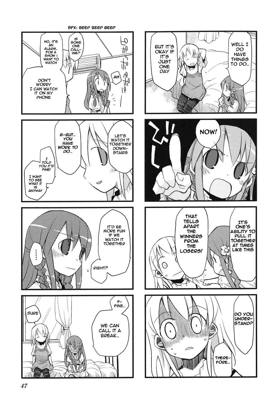Page 7 Chapter 5 Sora no Shita Yane no Naka