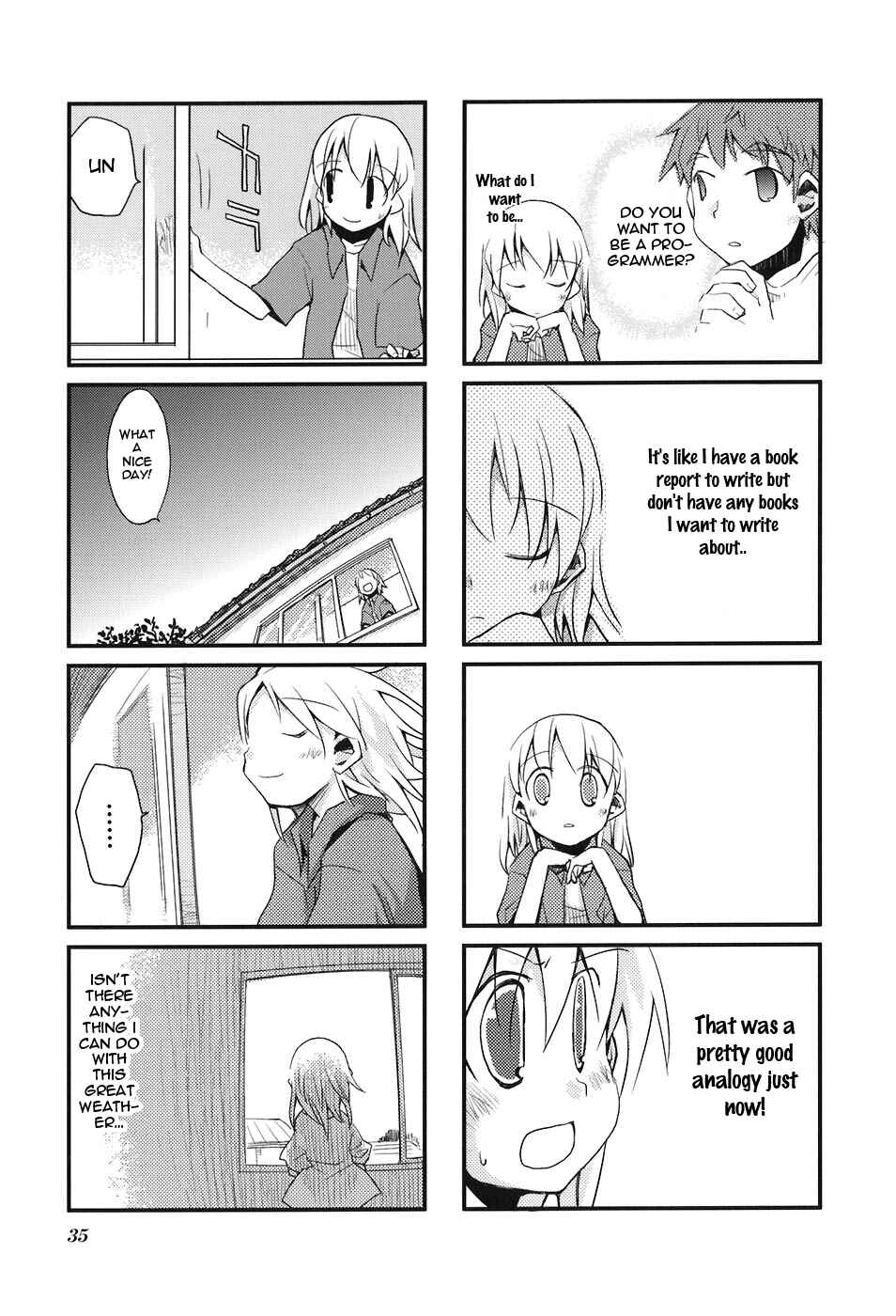 Page 3 Chapter 4 Sora no Shita Yane no Naka