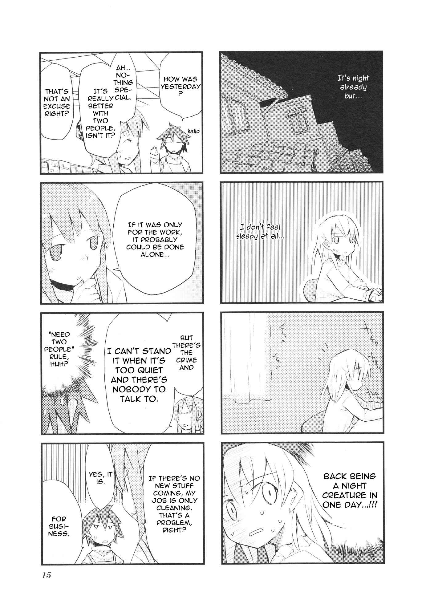 Page 19 Chapter 14 Sora no Shita Yane no Naka