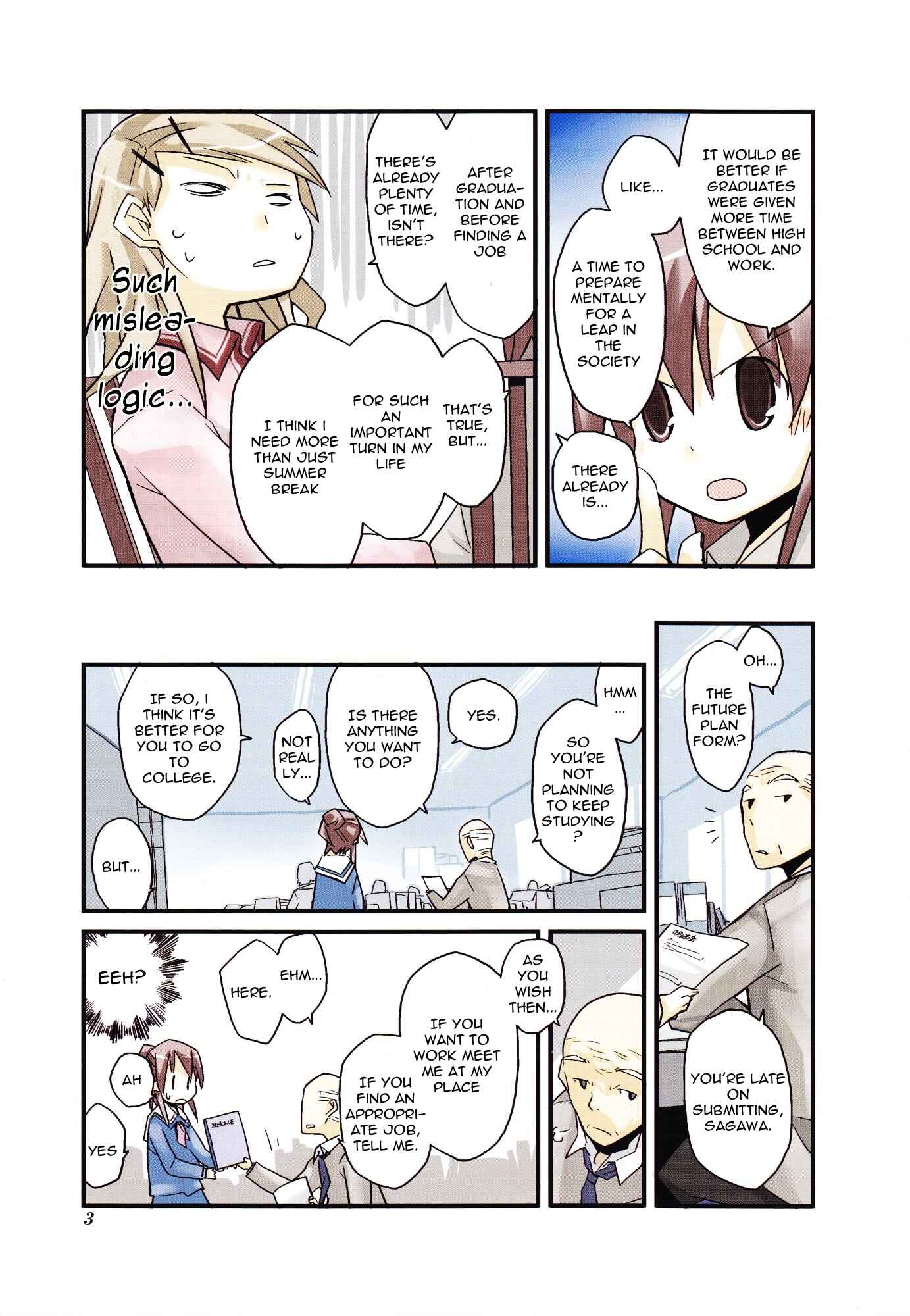 Page 7 Chapter 14 Sora no Shita Yane no Naka