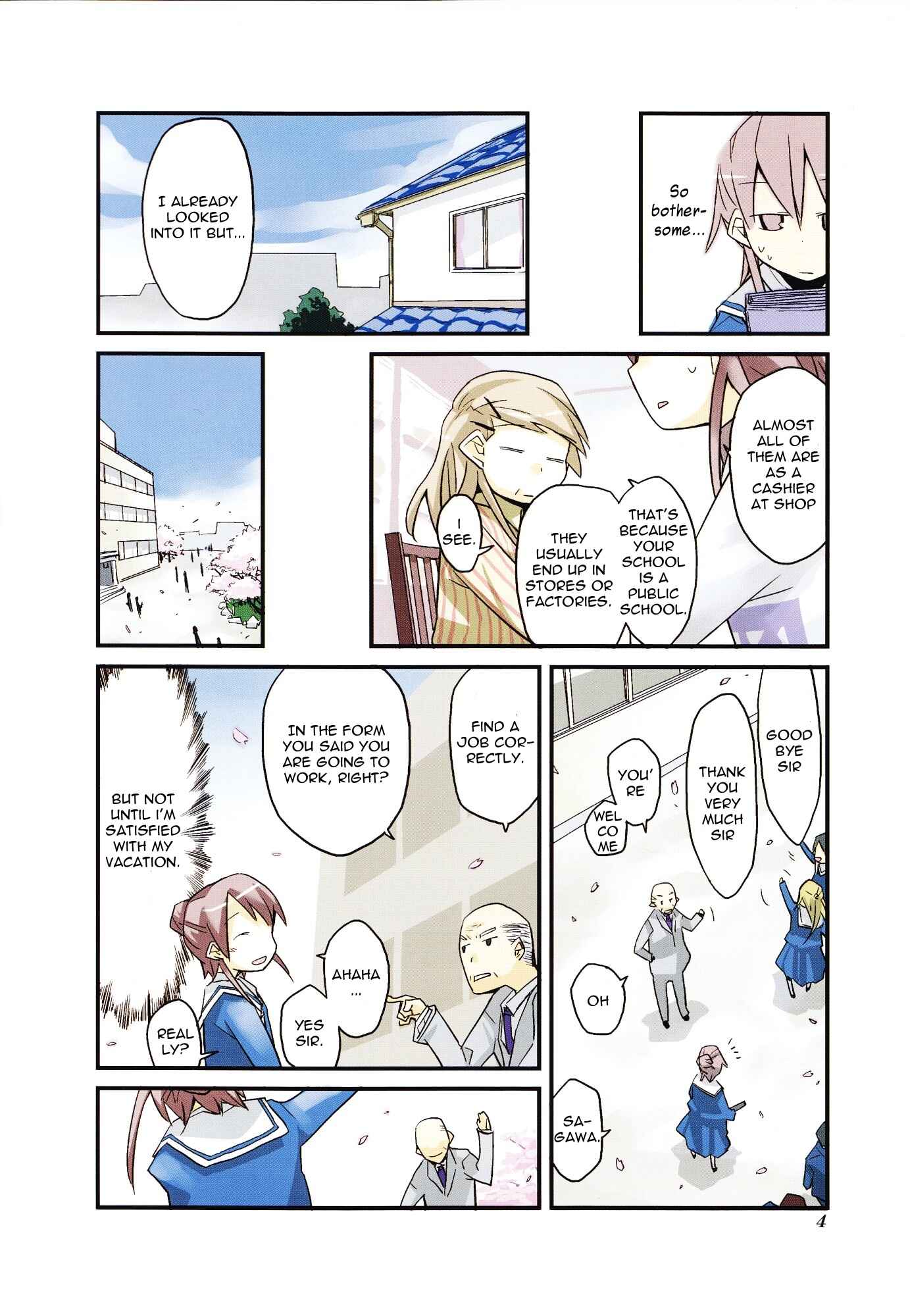 Page 8 Chapter 14 Sora no Shita Yane no Naka