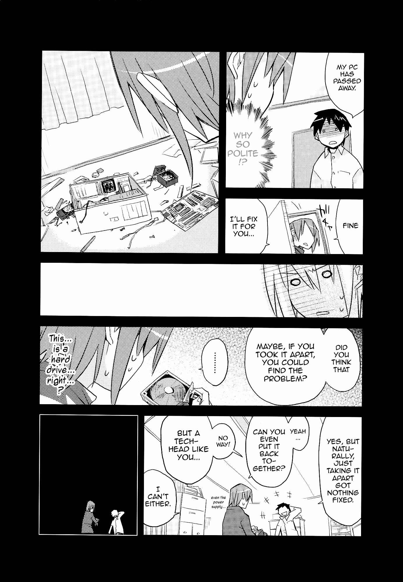 Page 1 Chapter 26 Sora no Shita Yane no Naka