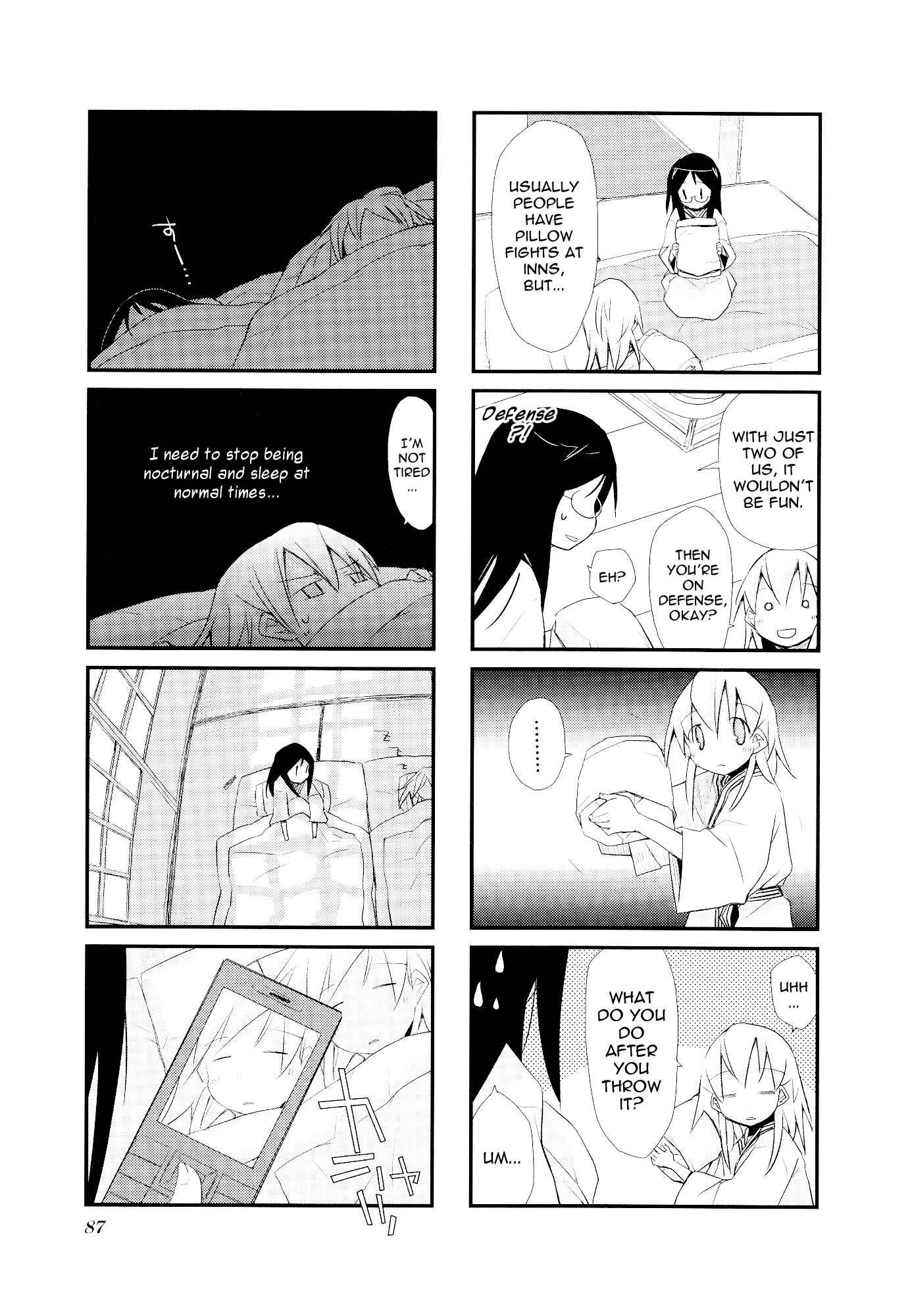 Page 7 Chapter 23 Sora no Shita Yane no Naka