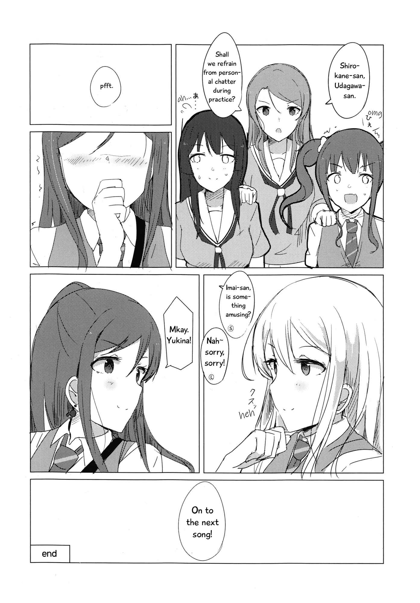 Page 23 Chapter Unknown_77a2 BanG Dream! - I Love You! So- (Doujinshi)