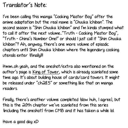 Page 23 Chapter 30 Cooking Master Boy