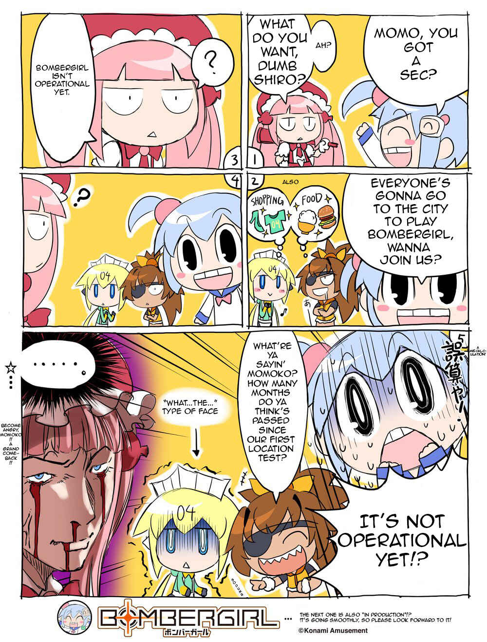 Page 1 Chapter 3 Bombergirl