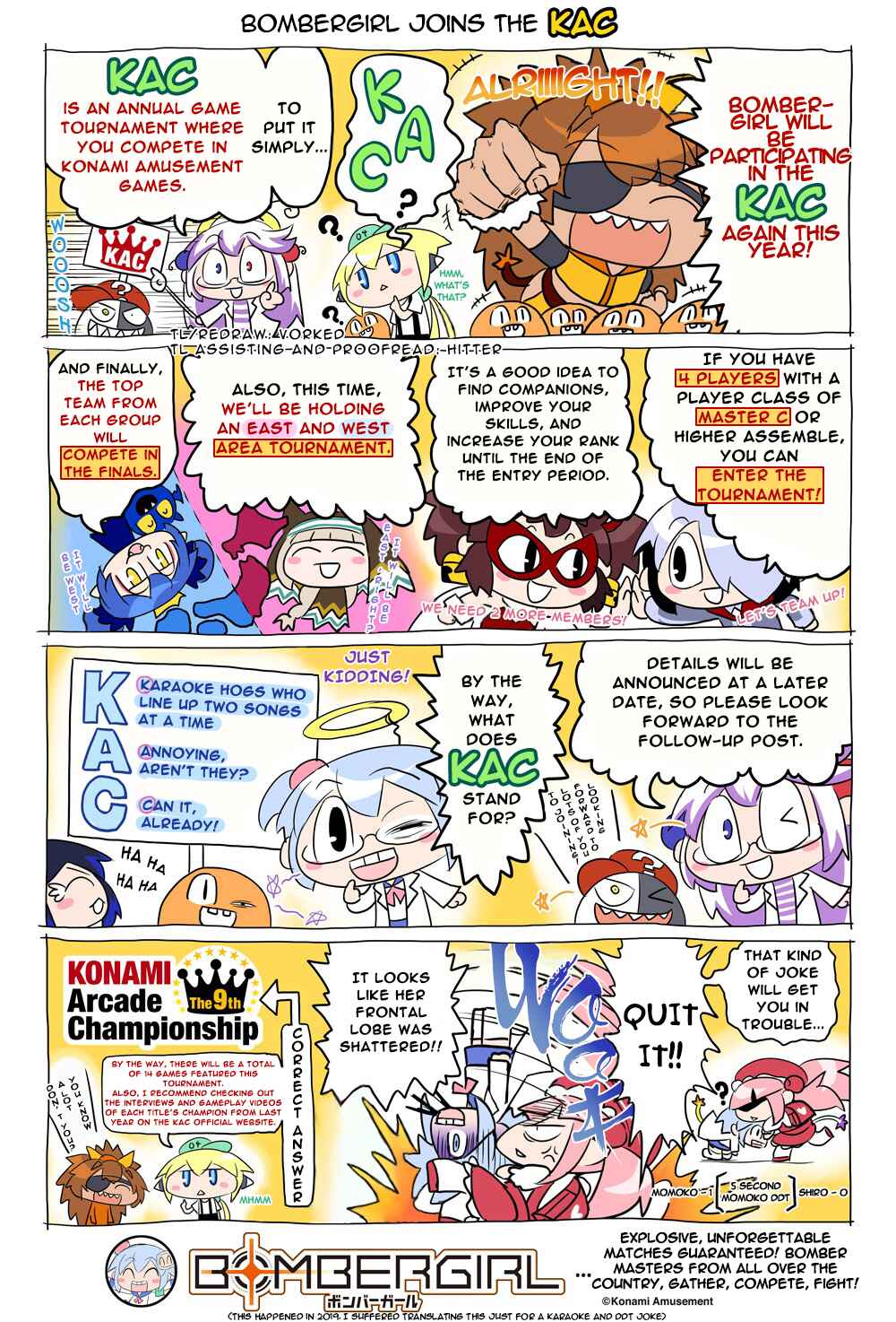 Page 1 Chapter 72 Bombergirl