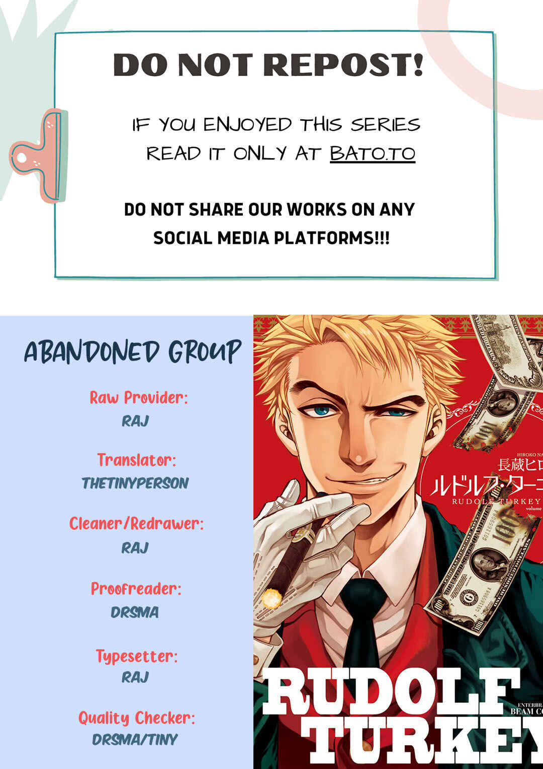 Page 1 Chapter 15 Rudolf Turkey