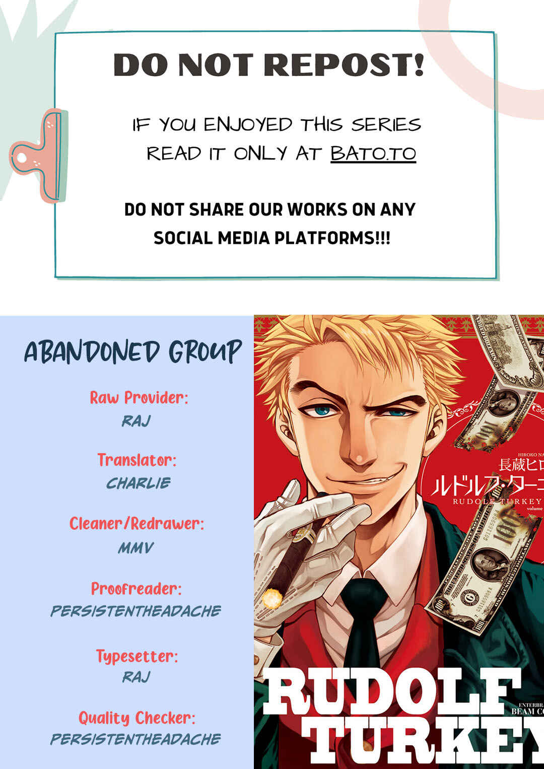 Page 1 Chapter 11 Rudolf Turkey