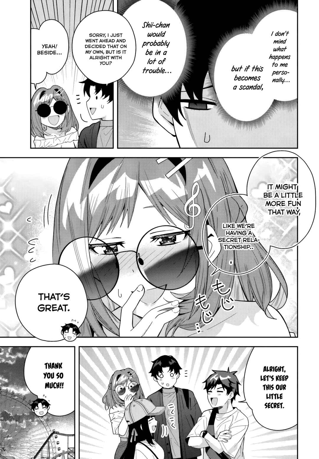 Page 28 Chapter 22 Classmate no Moto Idol ga, Tonikaku Kyodou Fushin Nan desu