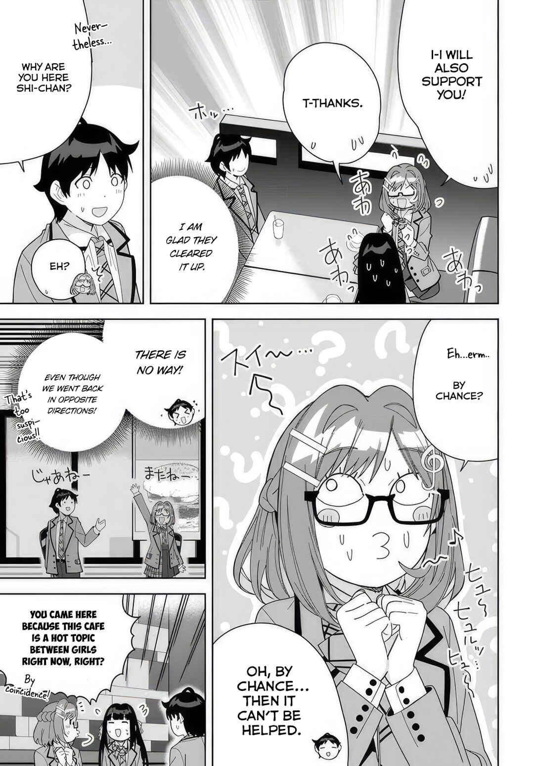 Page 3 Chapter 9 Classmate no Moto Idol ga, Tonikaku Kyodou Fushin Nan desu