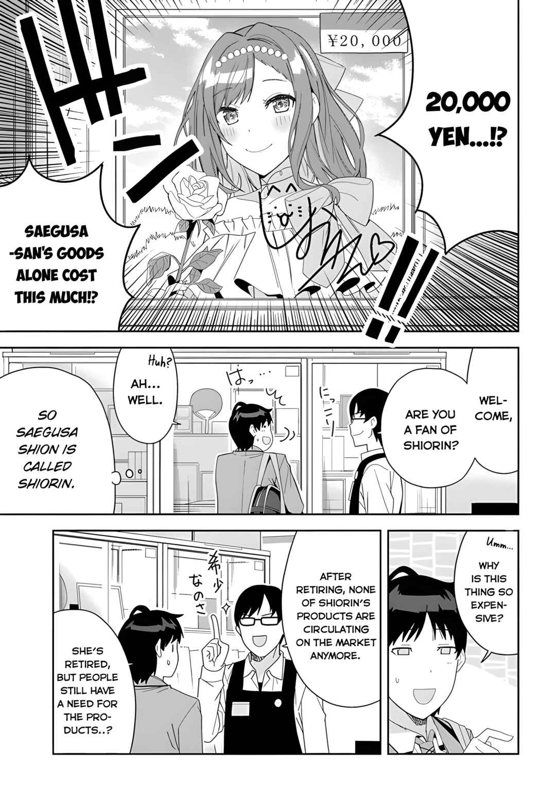 Page 3 Chapter 2 Classmate no Moto Idol ga, Tonikaku Kyodou Fushin Nan desu