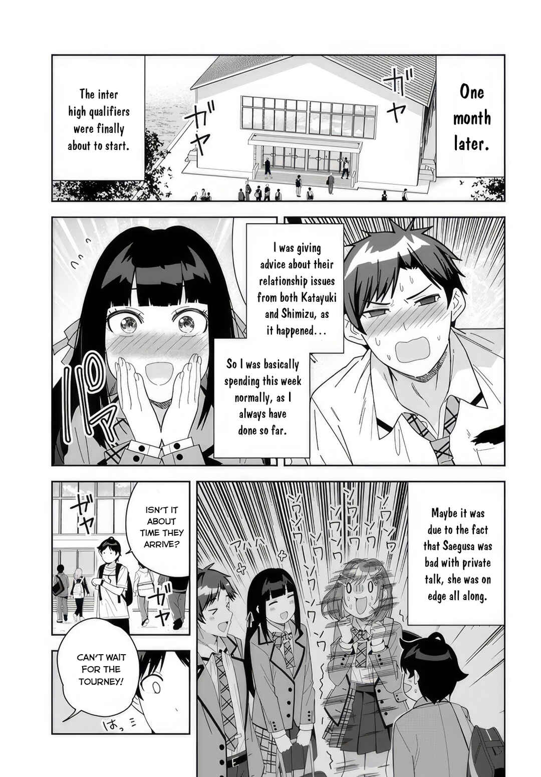 Page 1 Chapter 10 Classmate no Moto Idol ga, Tonikaku Kyodou Fushin Nan desu