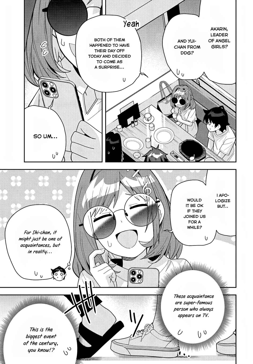 Page 4 Chapter 18 Classmate no Moto Idol ga, Tonikaku Kyodou Fushin Nan desu