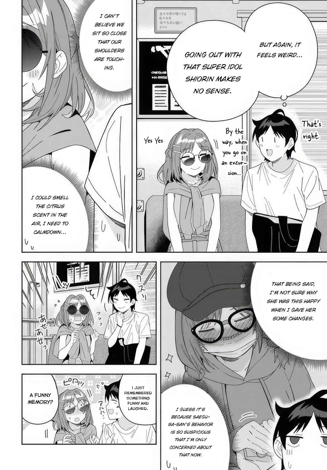 Page 8 Chapter 6 Classmate no Moto Idol ga, Tonikaku Kyodou Fushin Nan desu