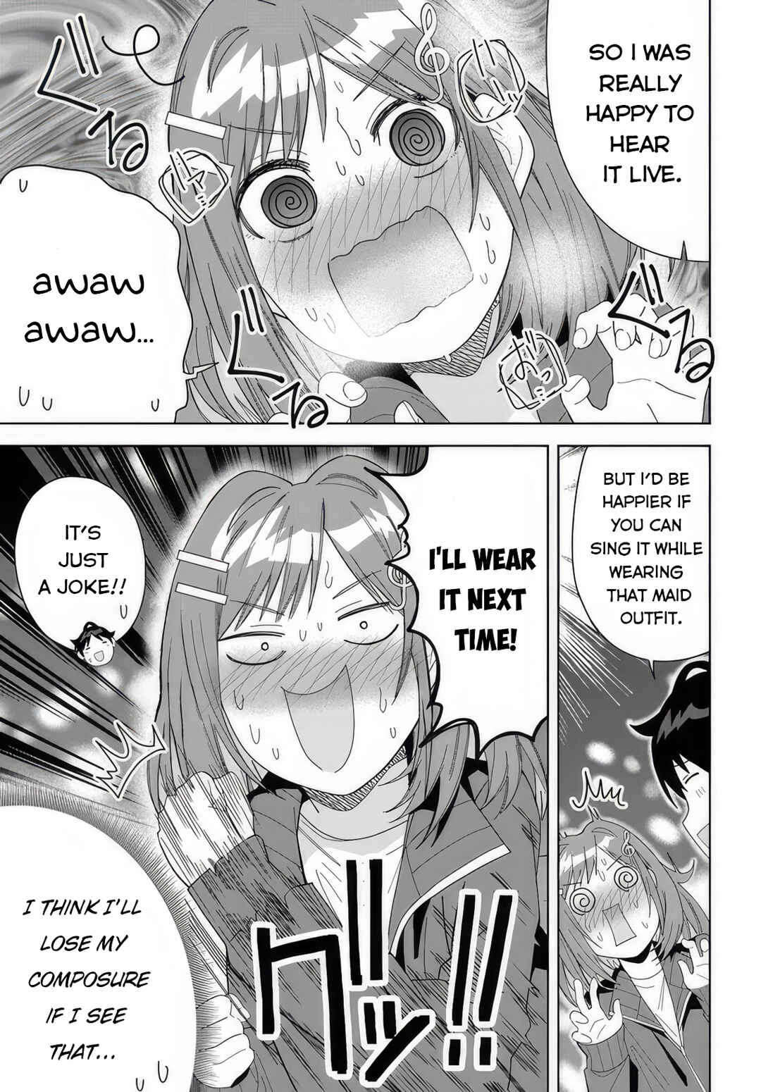 Page 12 Chapter 5 Classmate no Moto Idol ga, Tonikaku Kyodou Fushin Nan desu