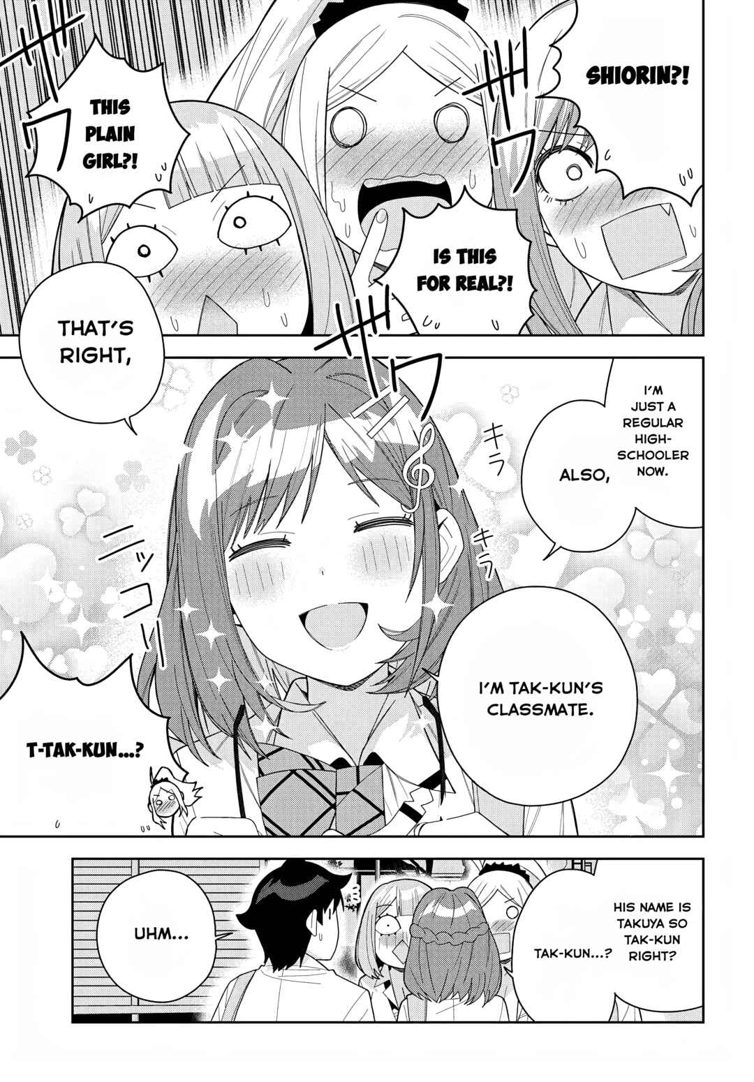 Page 3 Chapter 13 Classmate no Moto Idol ga, Tonikaku Kyodou Fushin Nan desu