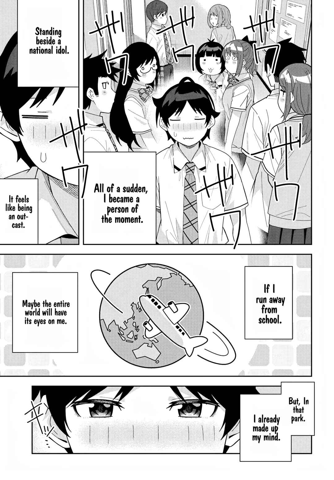 Page 29 Chapter 15 Classmate no Moto Idol ga, Tonikaku Kyodou Fushin Nan desu