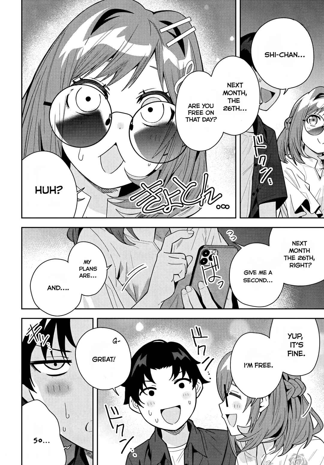 Page 12 Chapter 20 Classmate no Moto Idol ga, Tonikaku Kyodou Fushin Nan desu