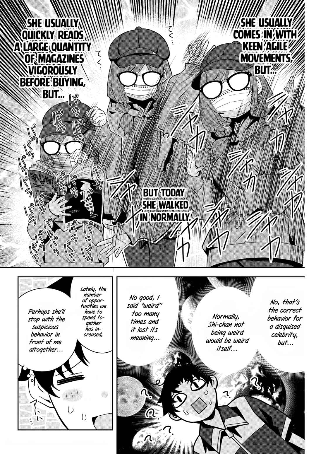 Page 18 Chapter 20 Classmate no Moto Idol ga, Tonikaku Kyodou Fushin Nan desu