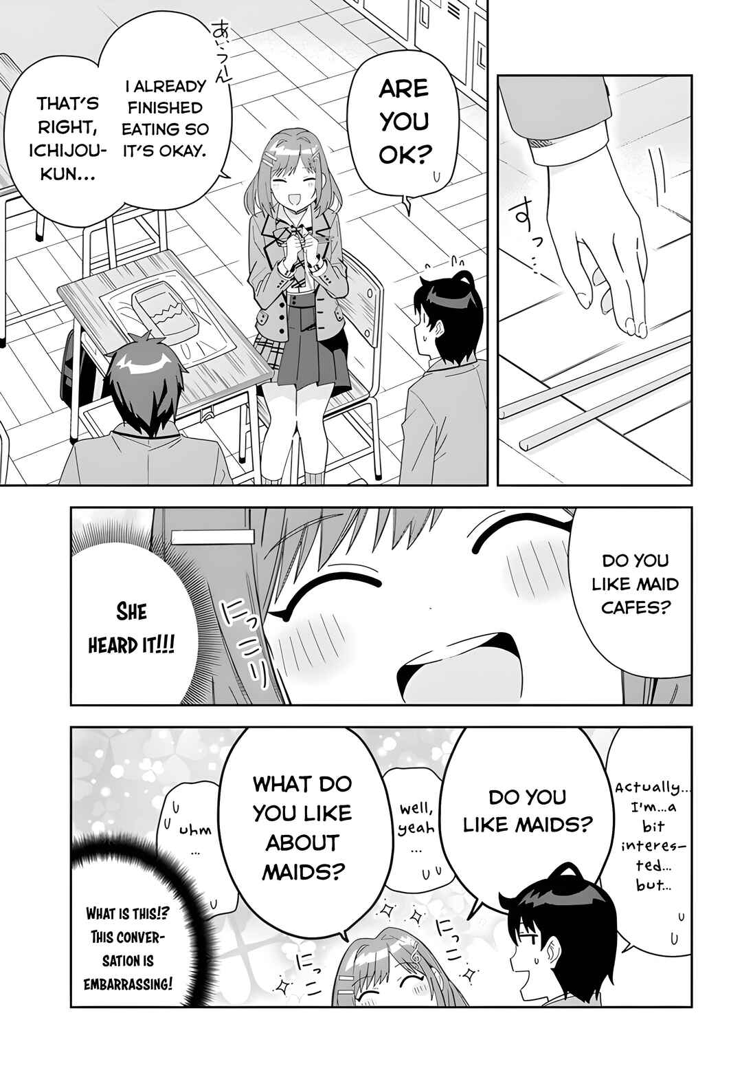 Page 23 Chapter 3 Classmate no Moto Idol ga, Tonikaku Kyodou Fushin Nan desu