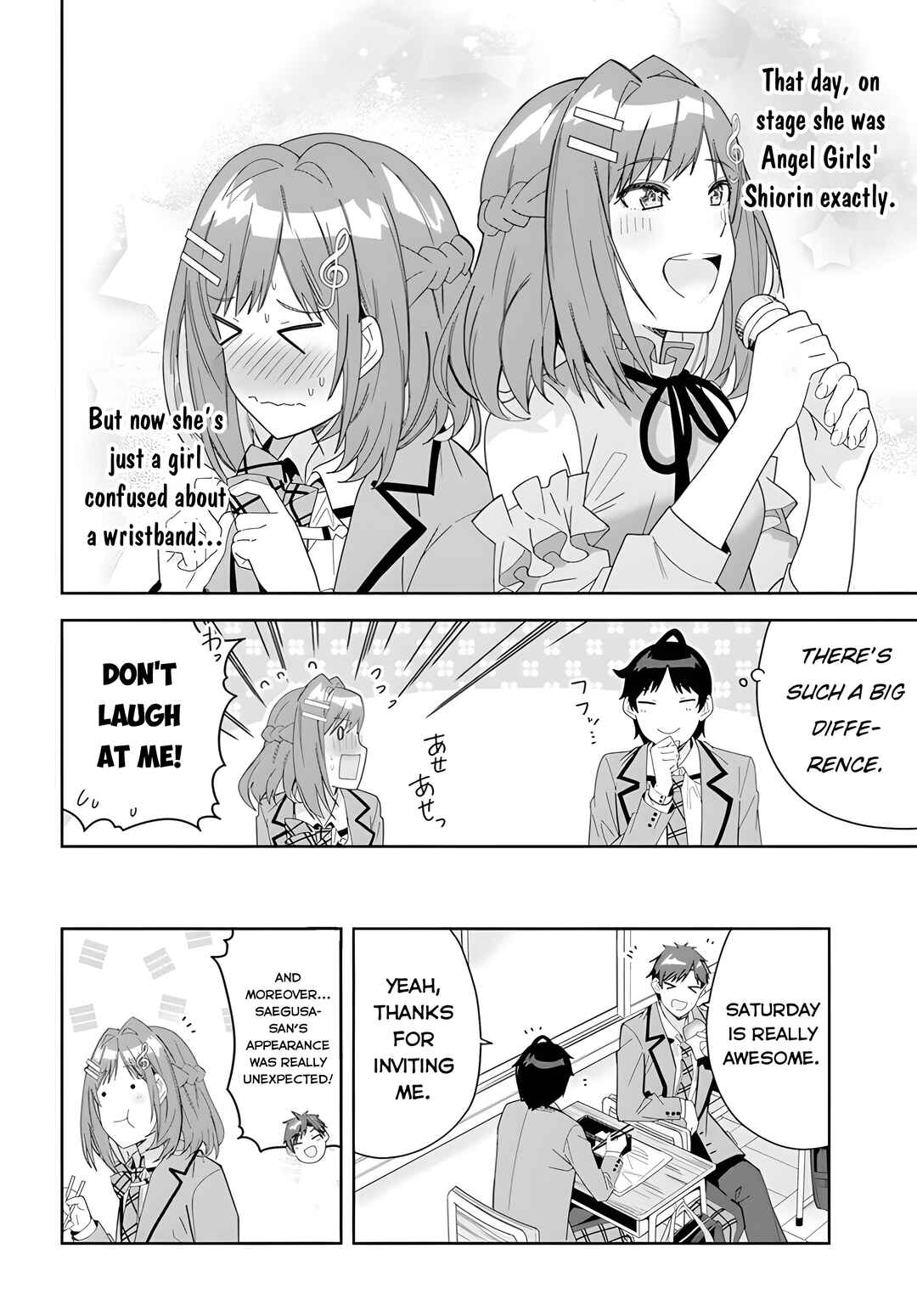 Page 6 Chapter 3 Classmate no Moto Idol ga, Tonikaku Kyodou Fushin Nan desu