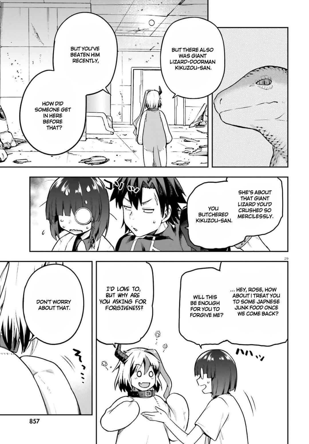 Page 29 Chapter 47 Sentouin, Hakenshimasu!
