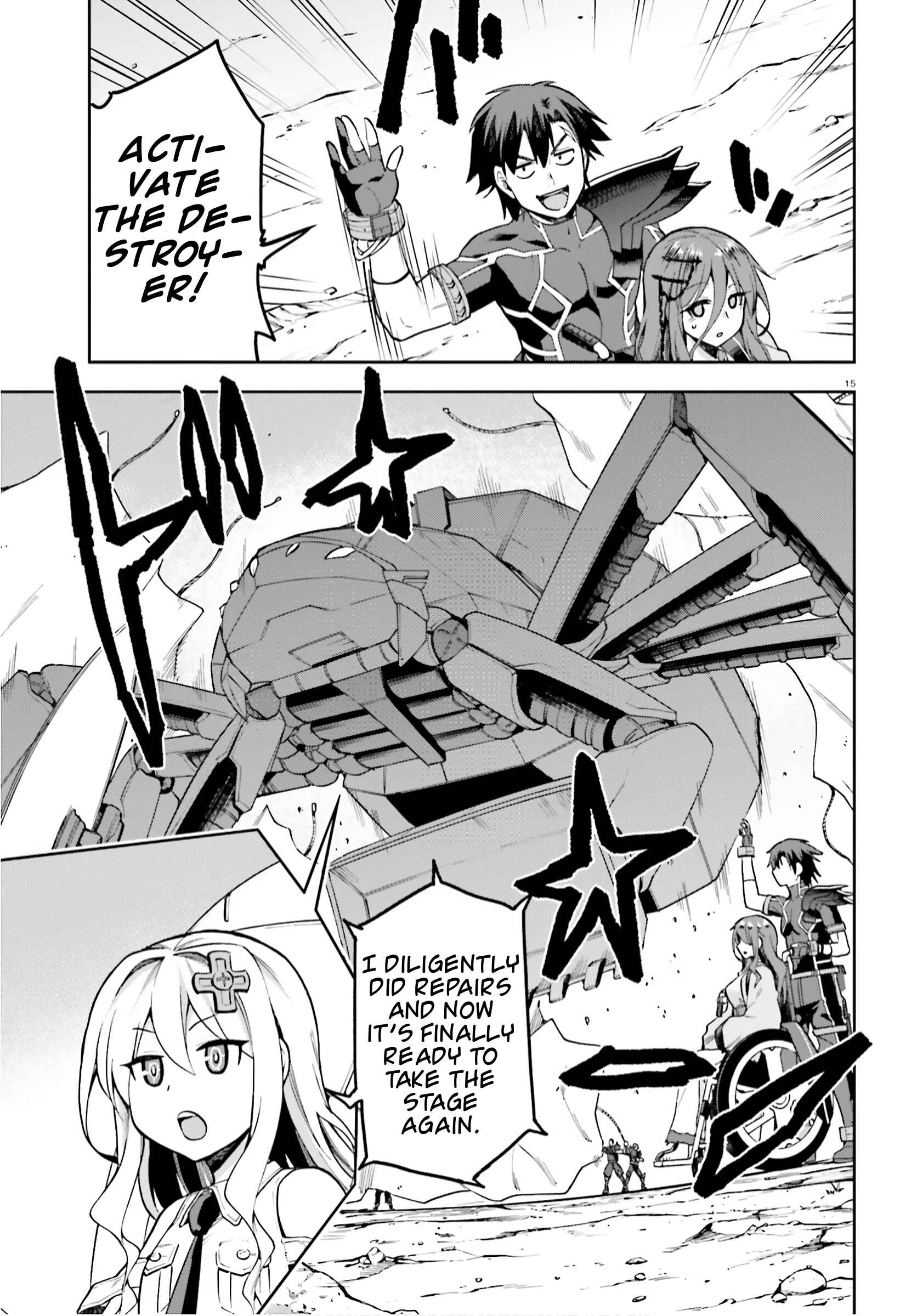 Page 15 Chapter 38 Sentouin, Hakenshimasu!