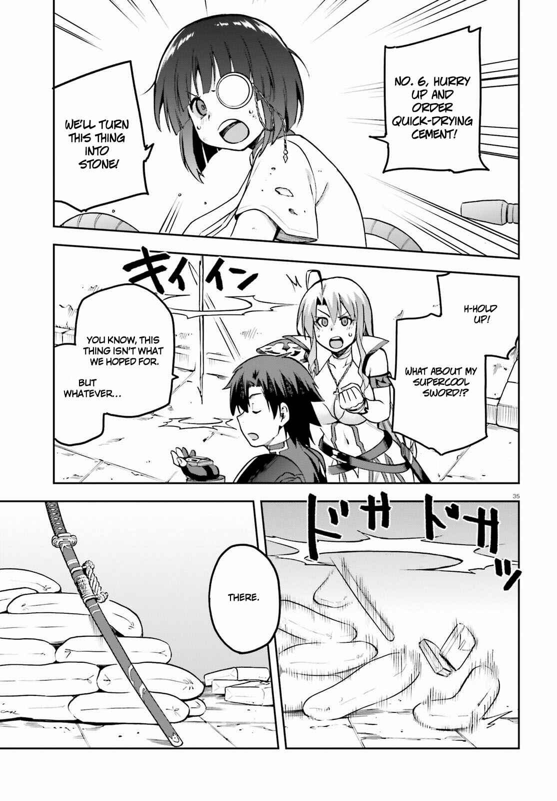 Page 35 Chapter 42 Sentouin, Hakenshimasu!