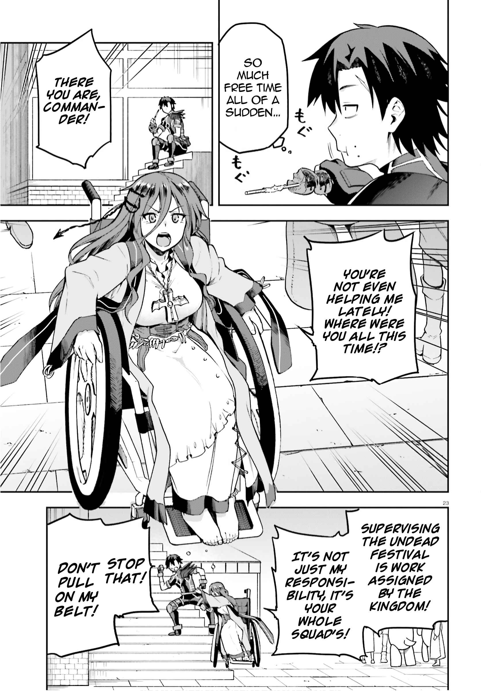 Page 23 Chapter 35 Sentouin, Hakenshimasu!