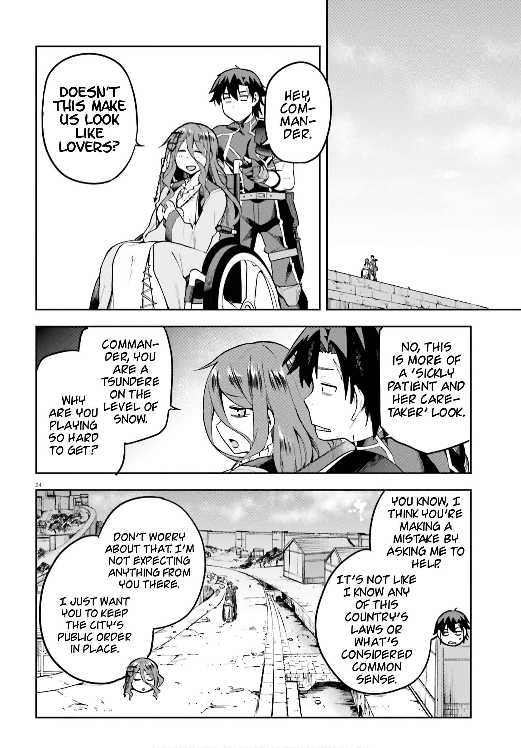 Page 24 Chapter 35 Sentouin, Hakenshimasu!
