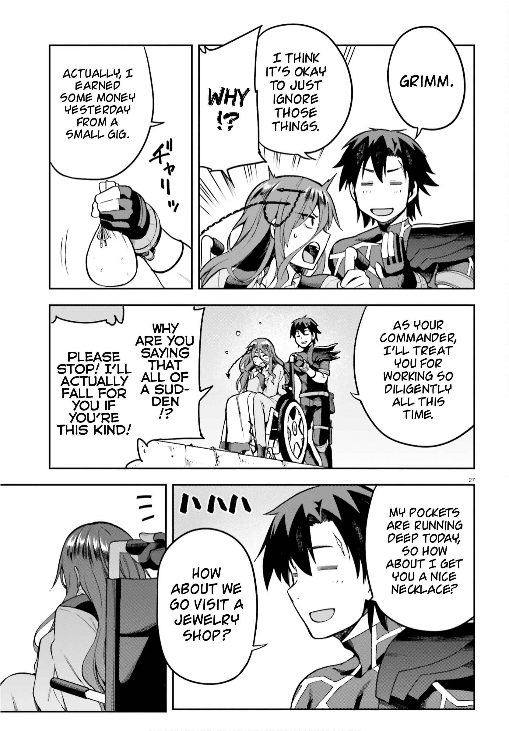 Page 27 Chapter 35 Sentouin, Hakenshimasu!