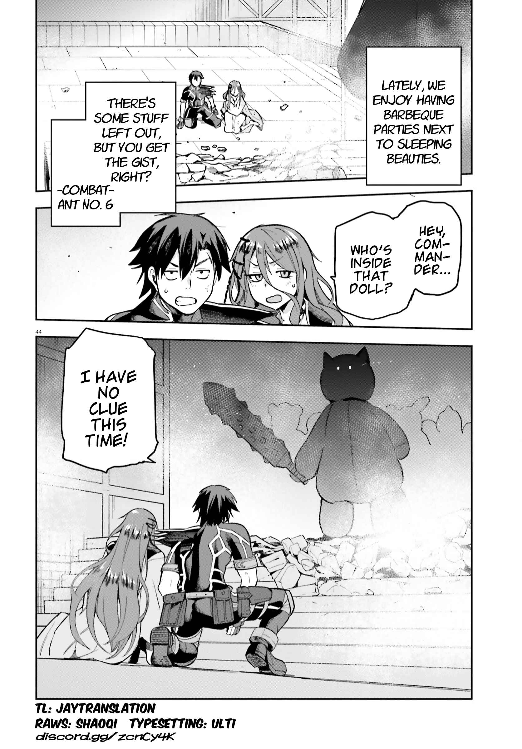 Page 44 Chapter 35 Sentouin, Hakenshimasu!