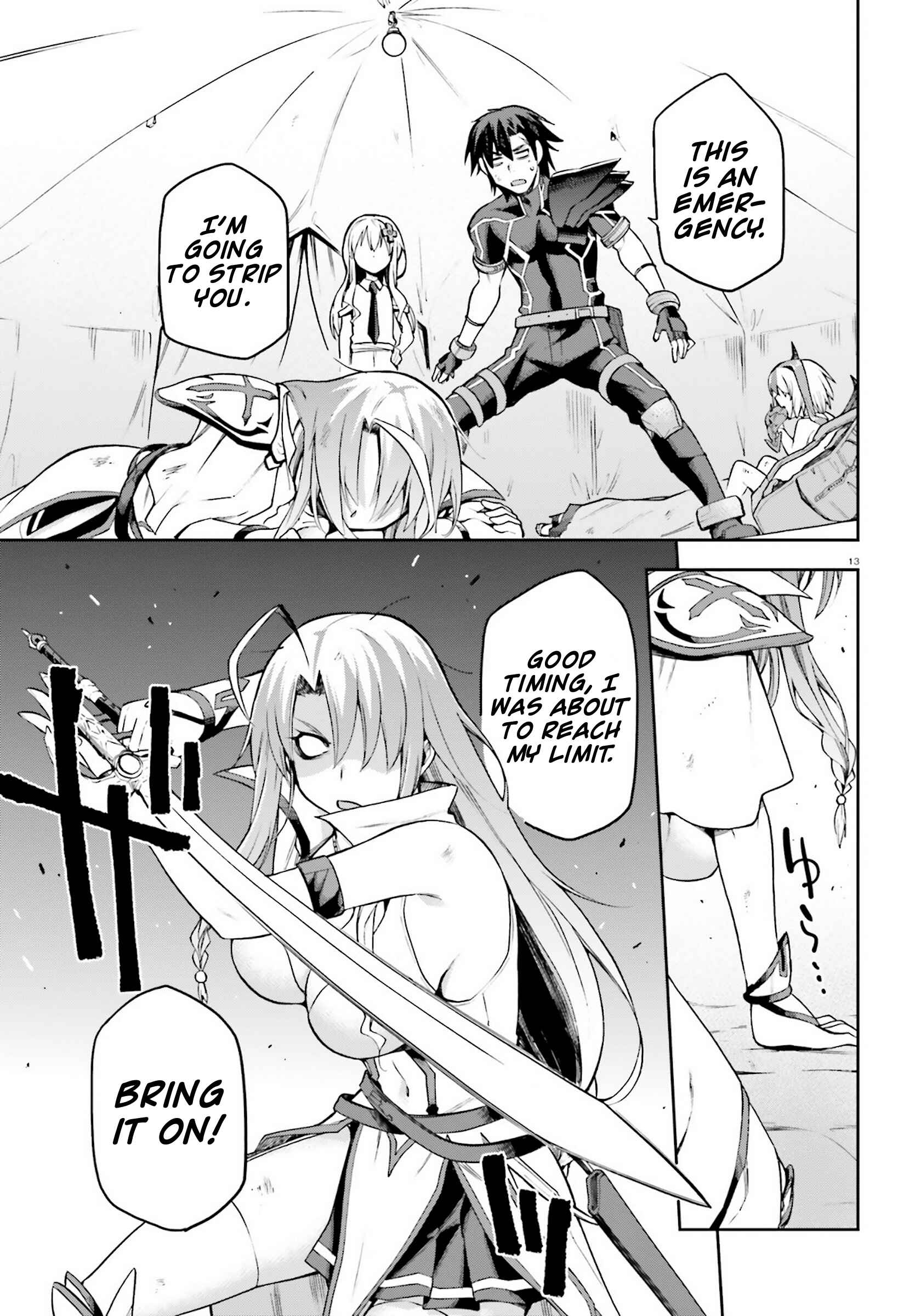 Page 13 Chapter 23 Sentouin, Hakenshimasu!