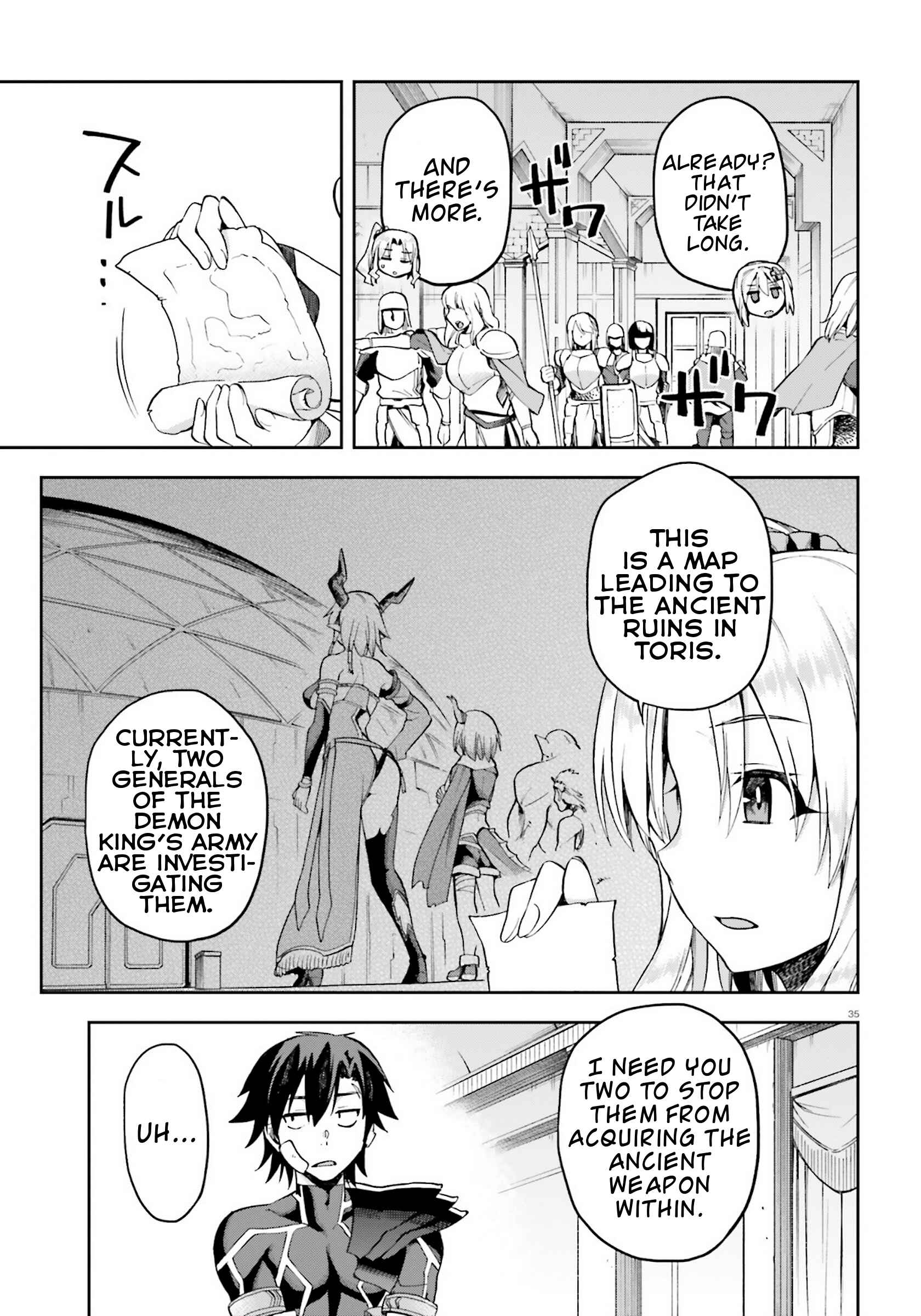 Page 34 Chapter 23 Sentouin, Hakenshimasu!