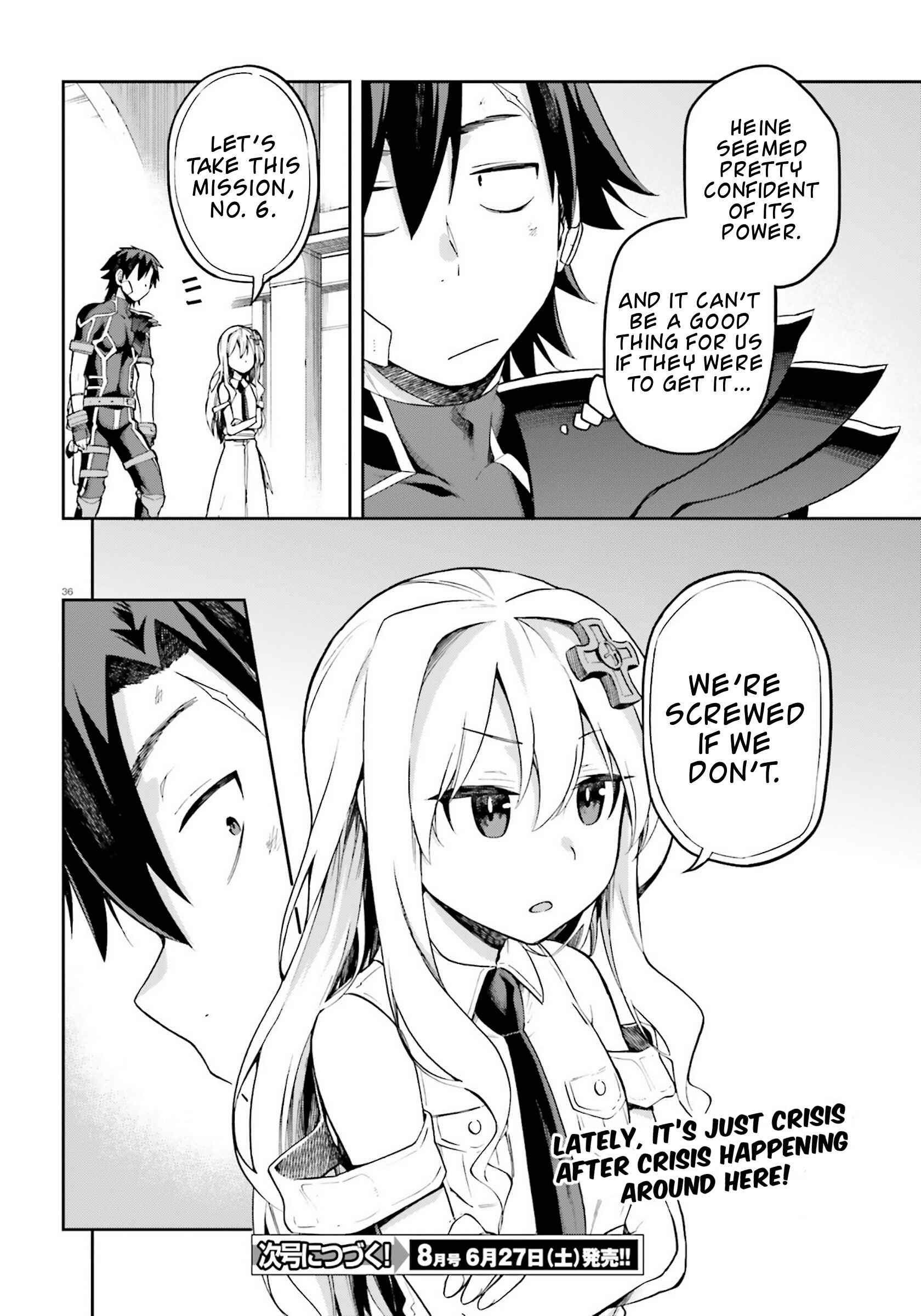 Page 35 Chapter 23 Sentouin, Hakenshimasu!