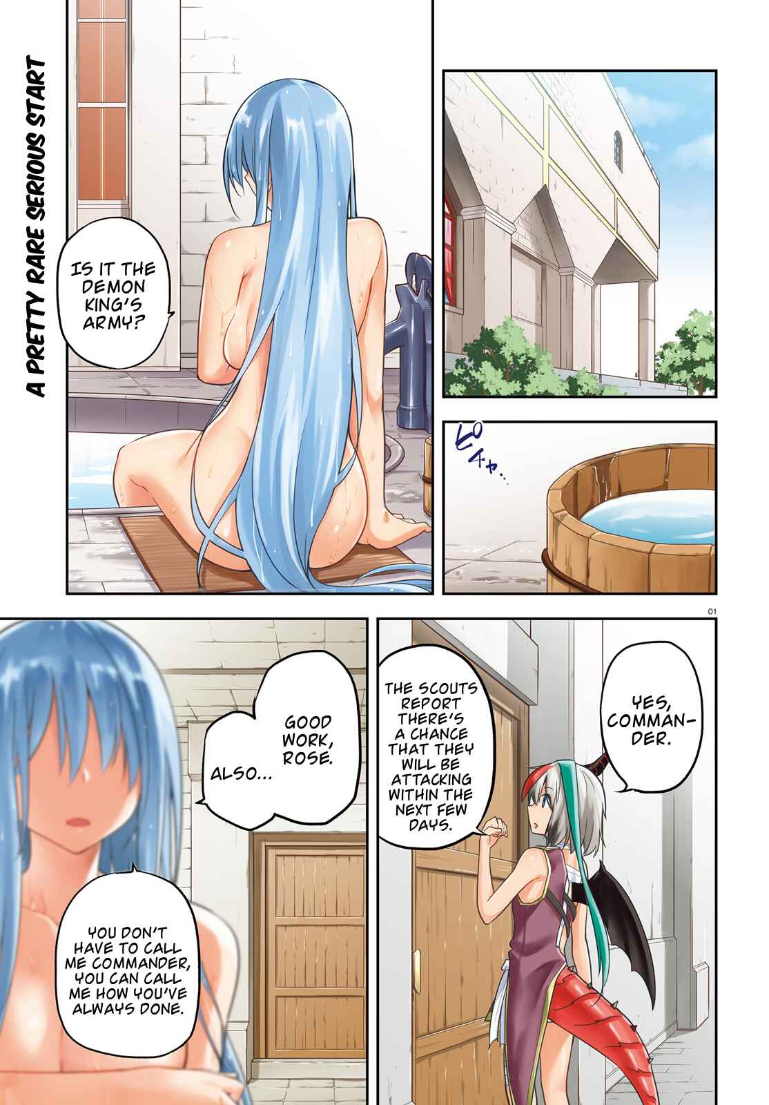 Page 1 Chapter 11 Sentouin, Hakenshimasu!