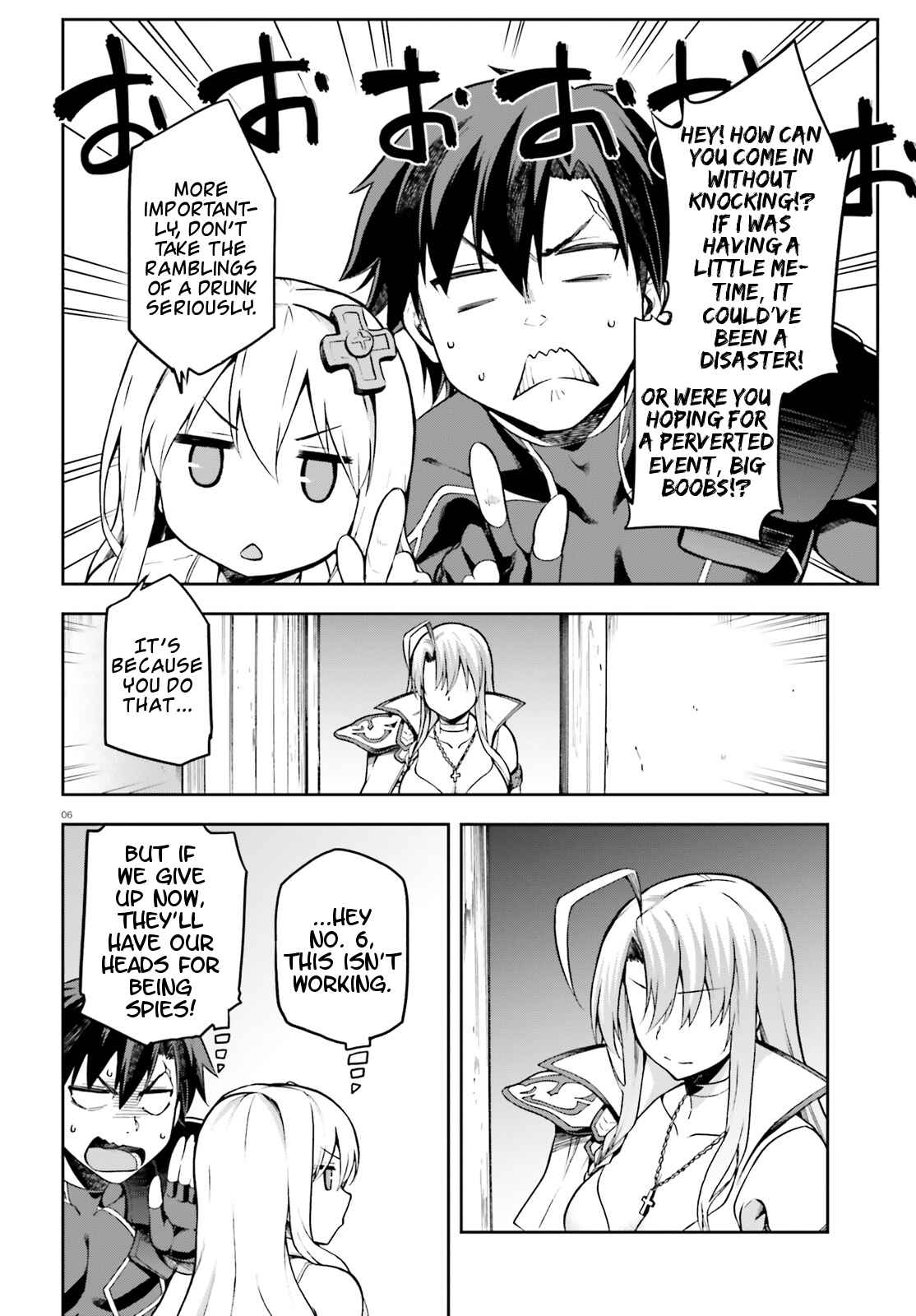 Page 4 Chapter 11 Sentouin, Hakenshimasu!