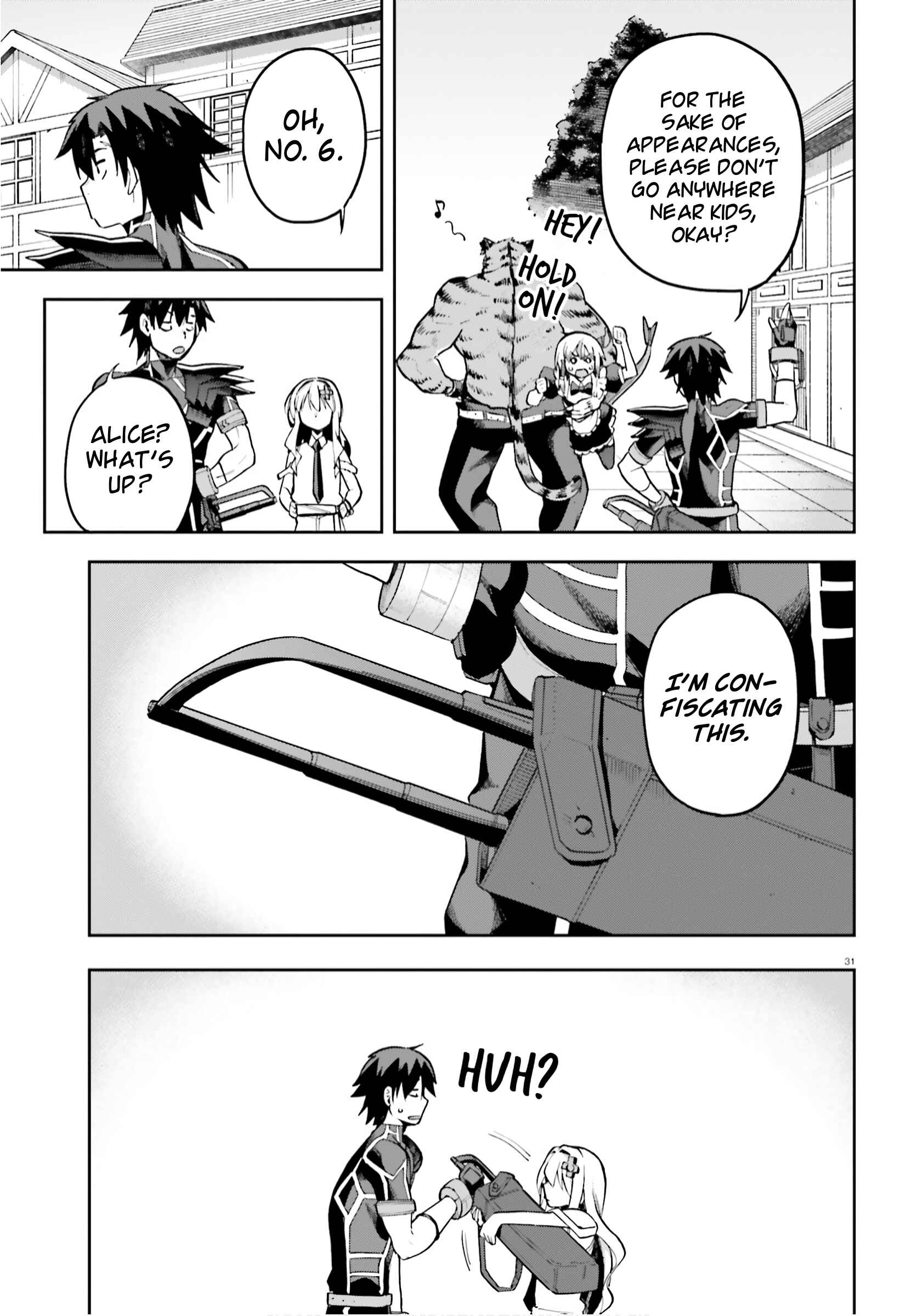 Page 29 Chapter 33 Sentouin, Hakenshimasu!