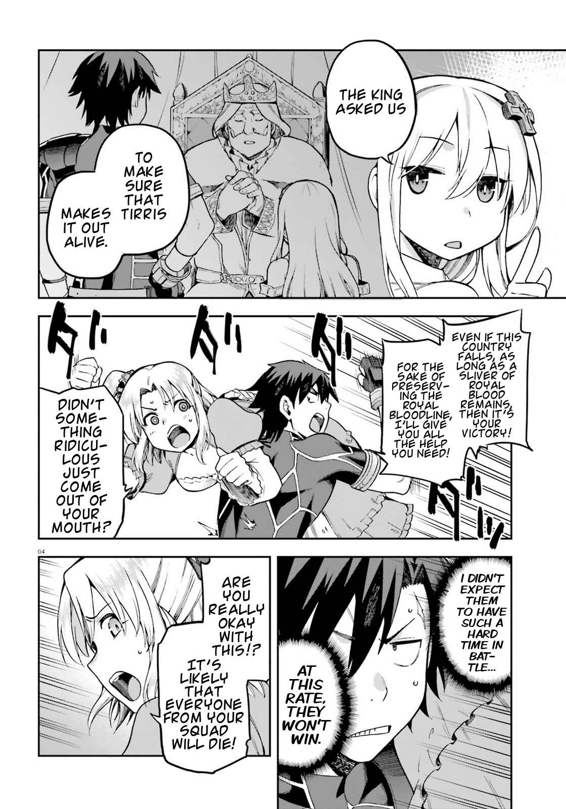 Page 4 Chapter 14 Sentouin, Hakenshimasu!