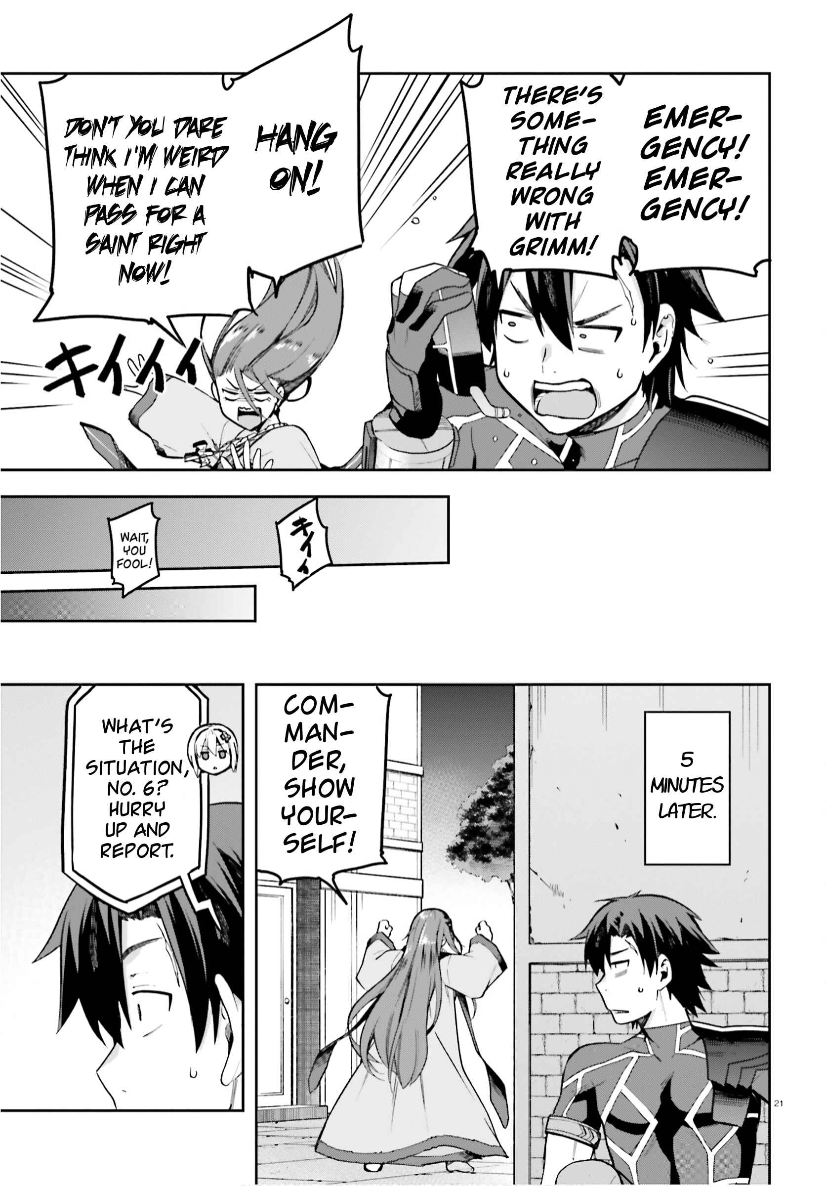 Page 20 Chapter 36 Sentouin, Hakenshimasu!