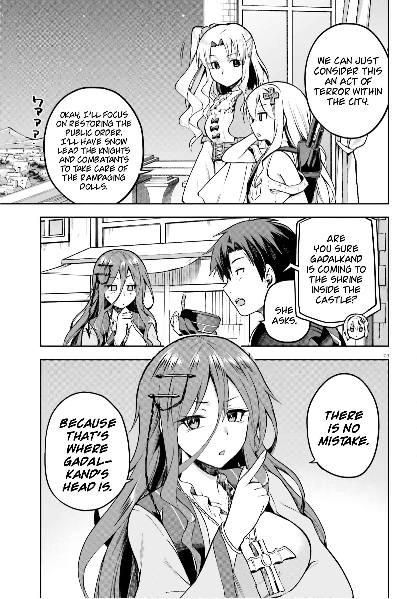 Page 22 Chapter 36 Sentouin, Hakenshimasu!
