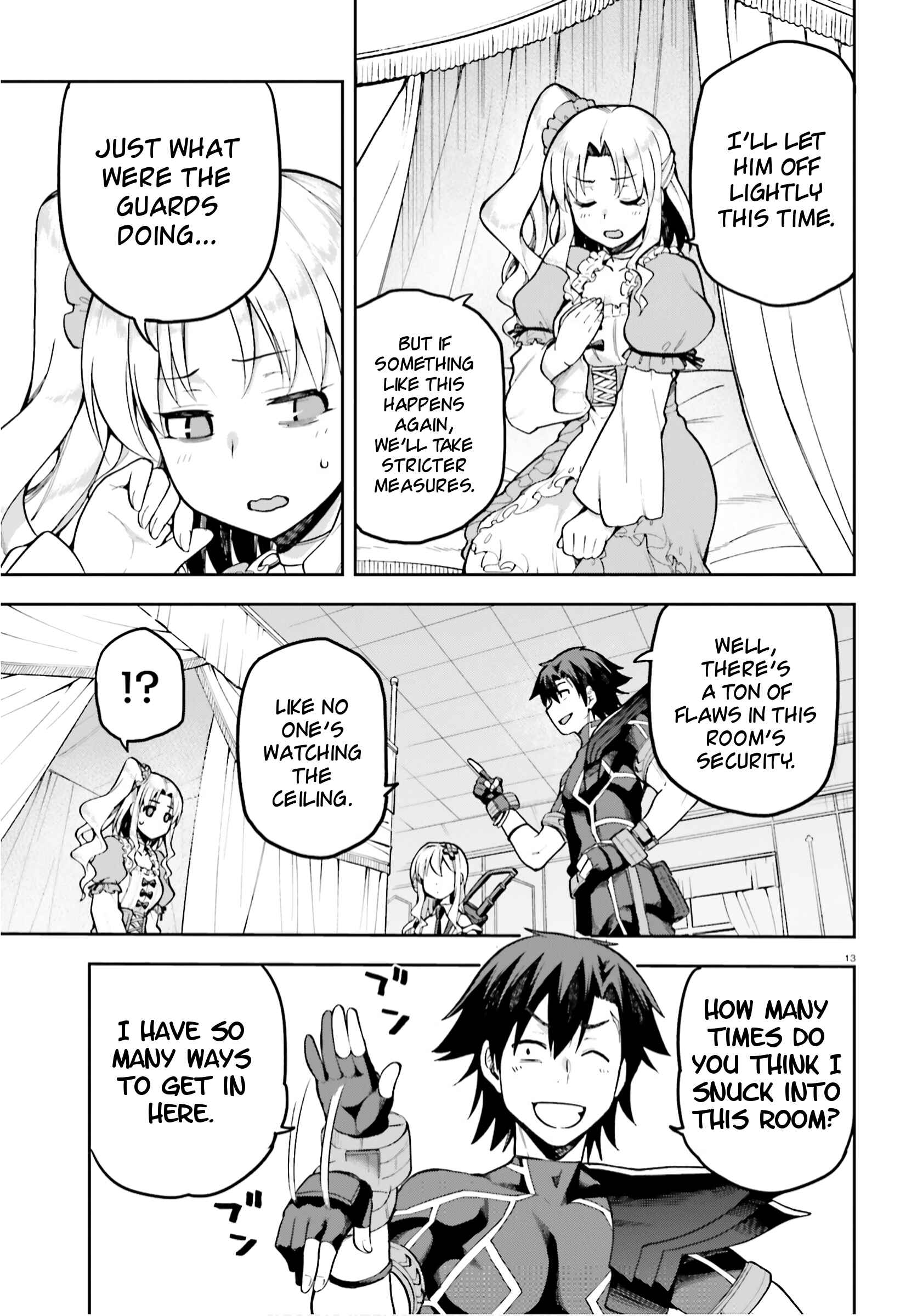 Page 13 Chapter 34 Sentouin, Hakenshimasu!