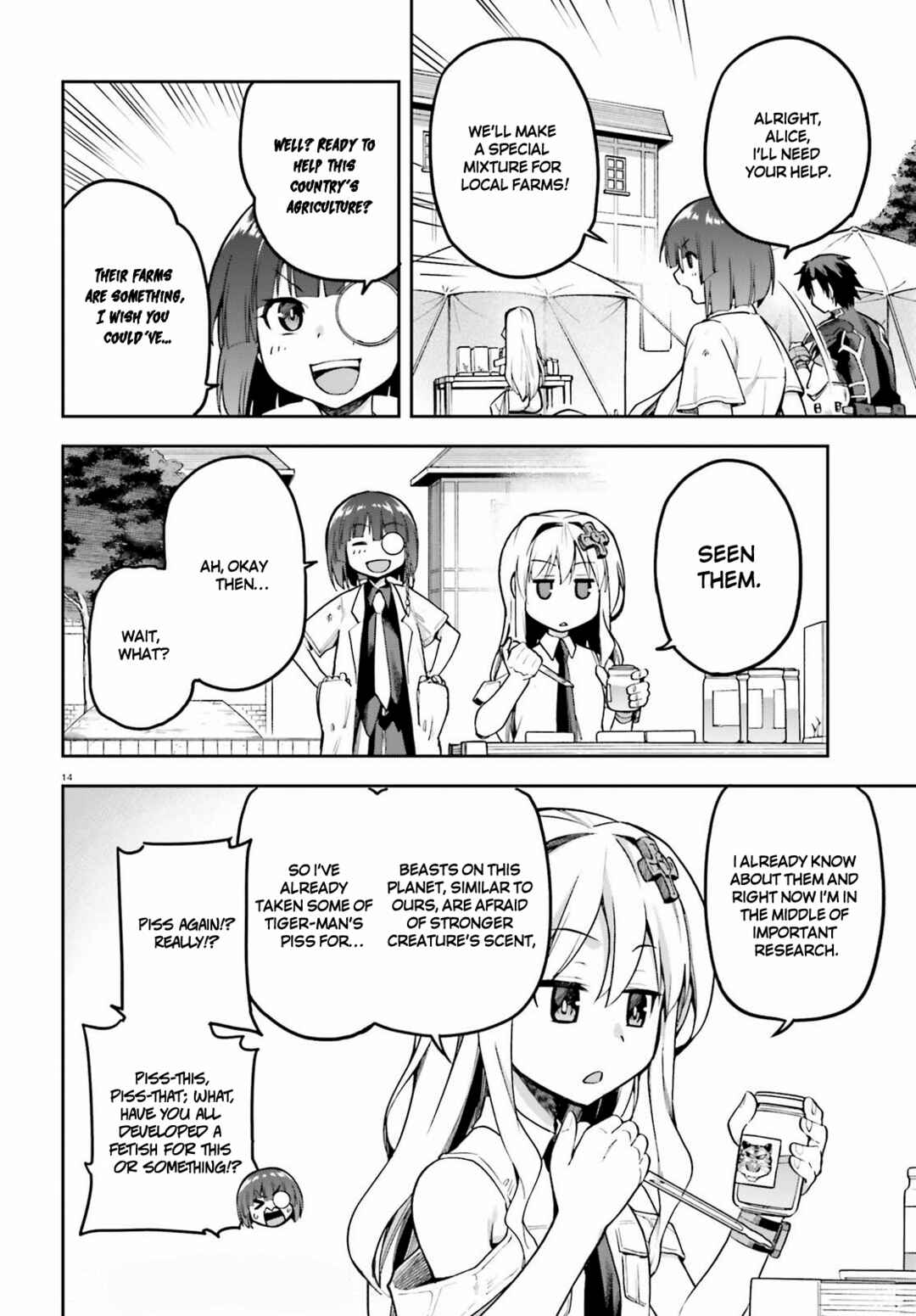 Page 14 Chapter 44 Sentouin, Hakenshimasu!