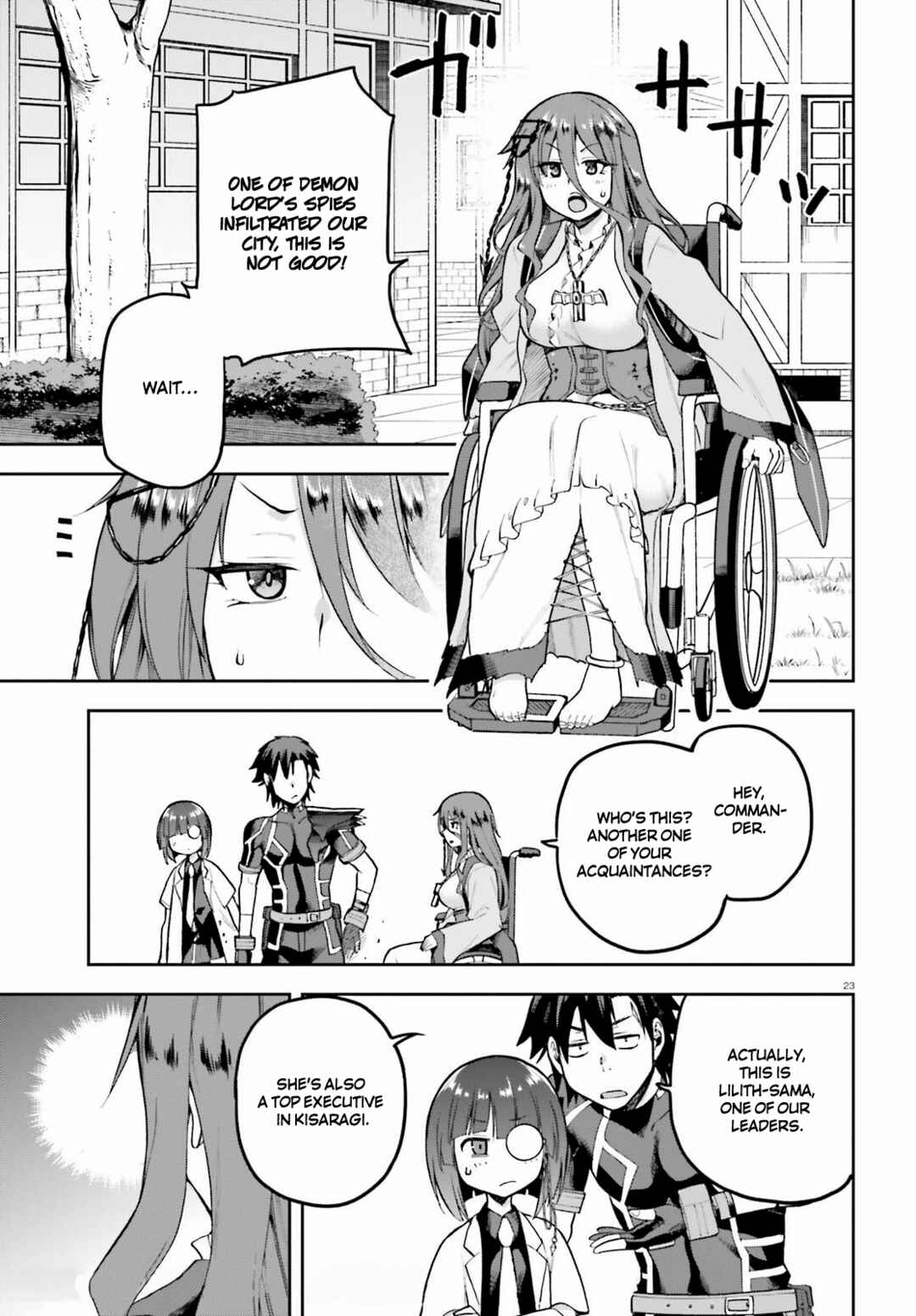 Page 23 Chapter 44 Sentouin, Hakenshimasu!