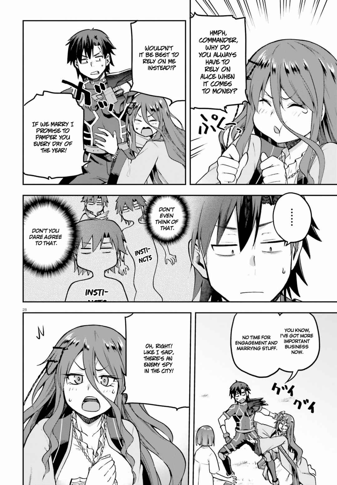 Page 28 Chapter 44 Sentouin, Hakenshimasu!
