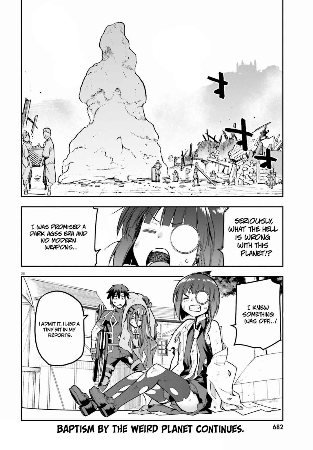 Page 36 Chapter 44 Sentouin, Hakenshimasu!