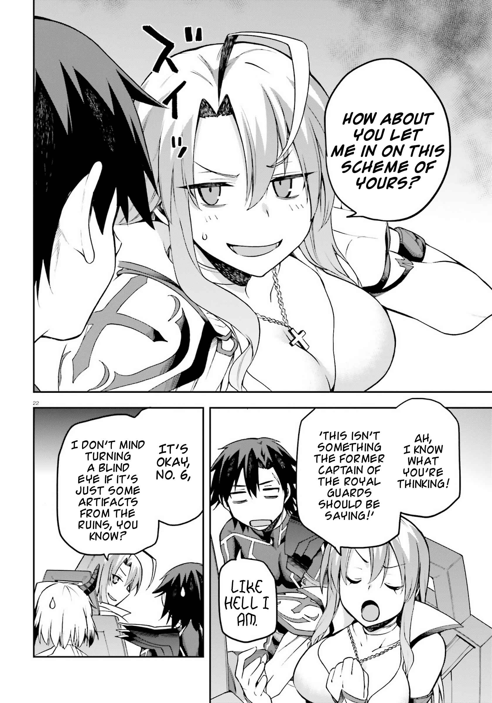 Page 22 Chapter 24 Sentouin, Hakenshimasu!