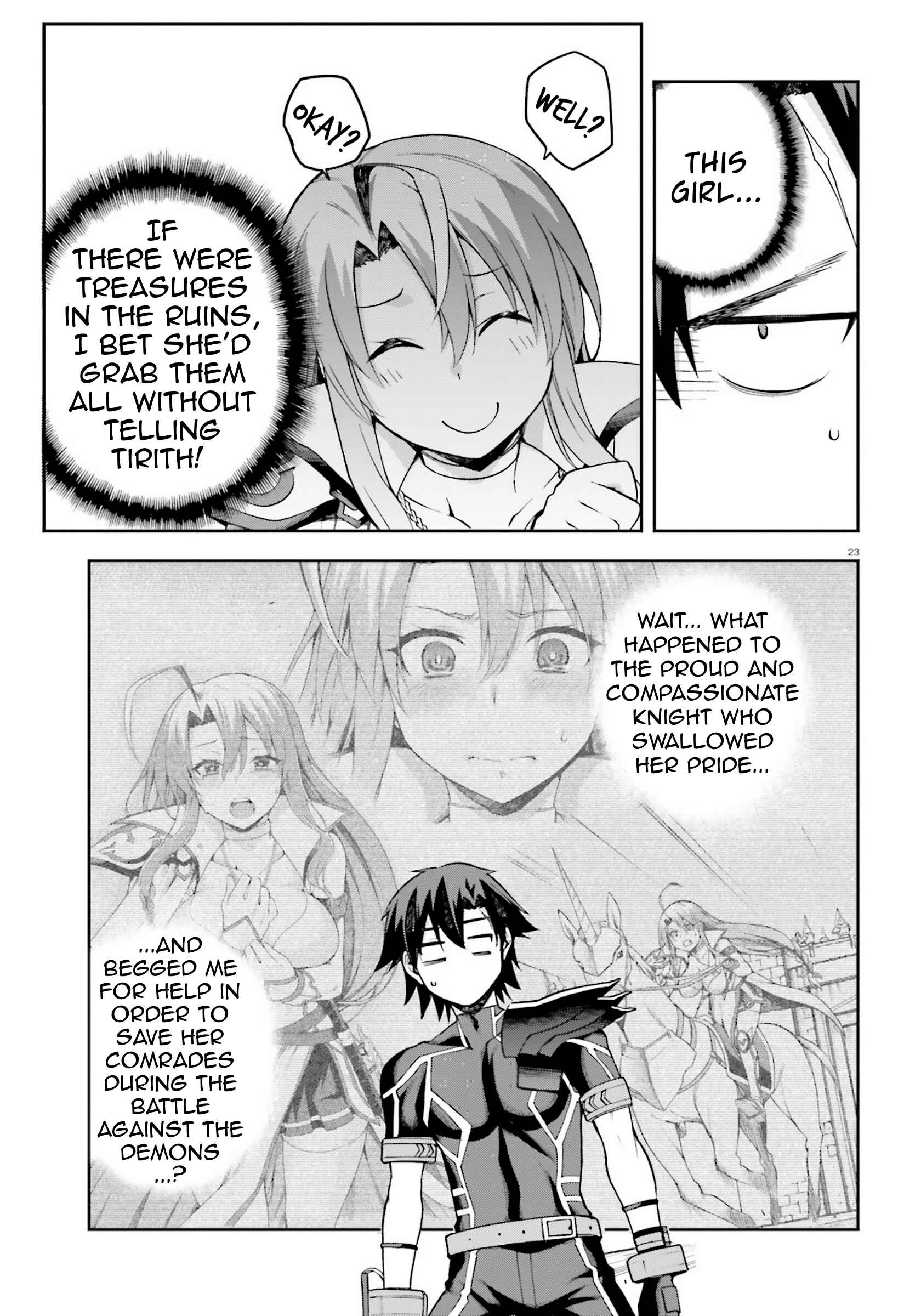 Page 23 Chapter 24 Sentouin, Hakenshimasu!